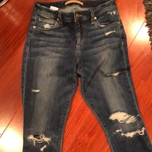Joes jeans torn bottoms